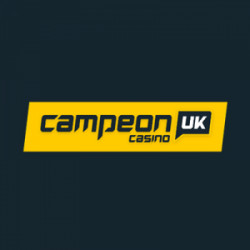 CampeonUK Casino: 100% up to £25 + 25 Spins on Starburst Slot