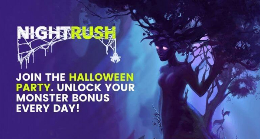 Join the Halloween Party for Big Wins on NightRush