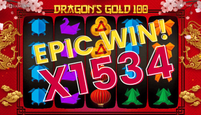Need a Reason to Play Dragon’s Gold 100? One Player Won €20k in a Single Spin!
