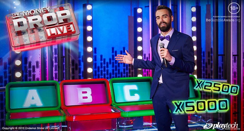 Playtech Takes Live The Money Drop Live Gameshow