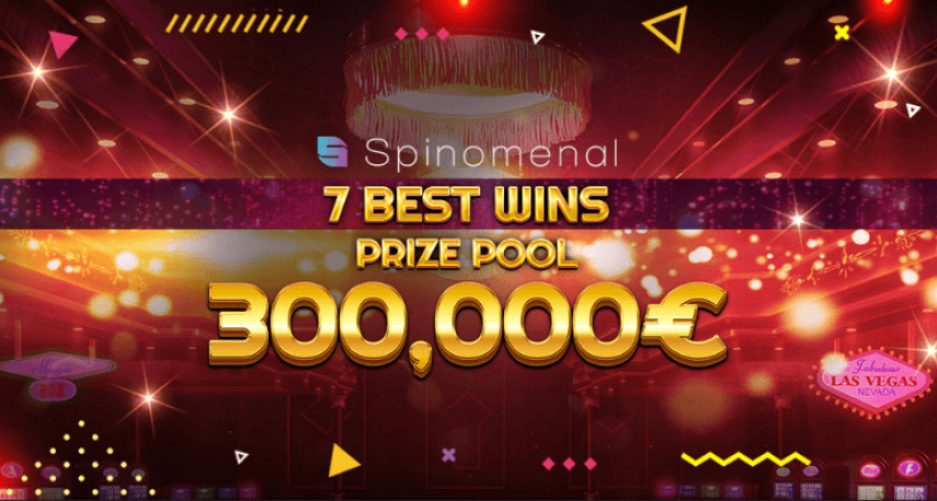 Play Spinomenal Slots at Booi Casino for Share of a Prize Pool of €300,000