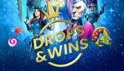 Win up to €10,000 on Drops & Wins at Guts Casino