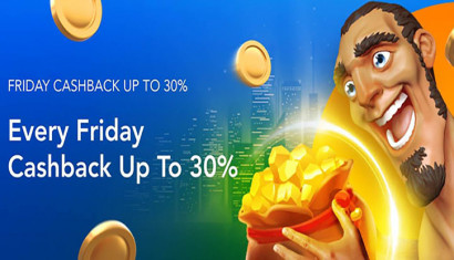 Get up to 30% Weekly Cashback With Casino Alpha