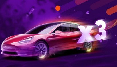 The Tesla Live Crash Campaign by Bitcasino.io