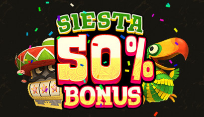 Claim the Siesta Bonus Every Weekday with Argo Casino