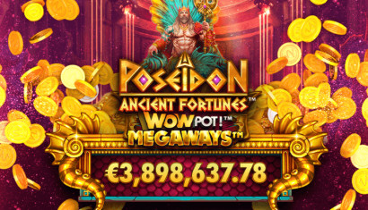 Ancient Fortunes: Poseidon WowPot Megaways Rewards Player with €3.8 Million