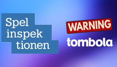Tombola Warned by Spelinspektionen After Information Failings
