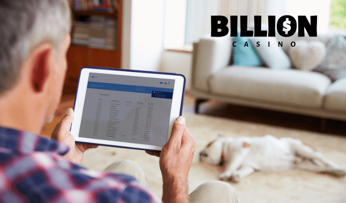 Billion Casino Payments Verifying Account