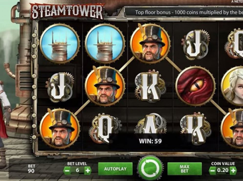 Steam Tower (NetEnt) Slot Review + Free Demo 2025 🎰