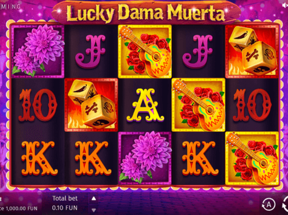 Play Lucky Dama Muerta at Slingo