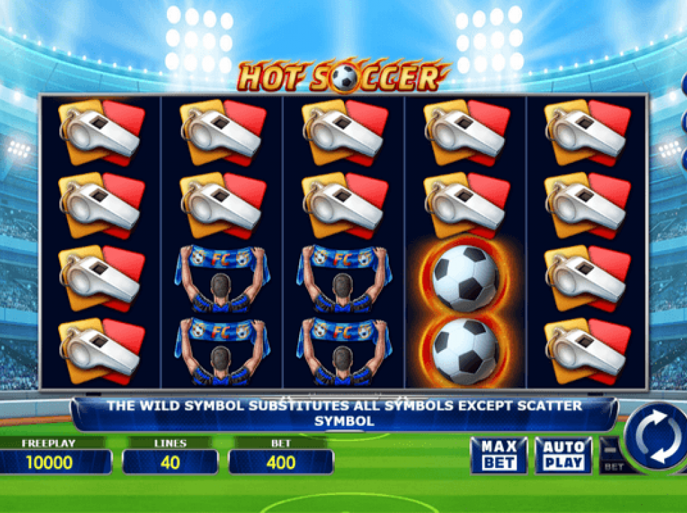 Hot Soccer Game Screenshot
