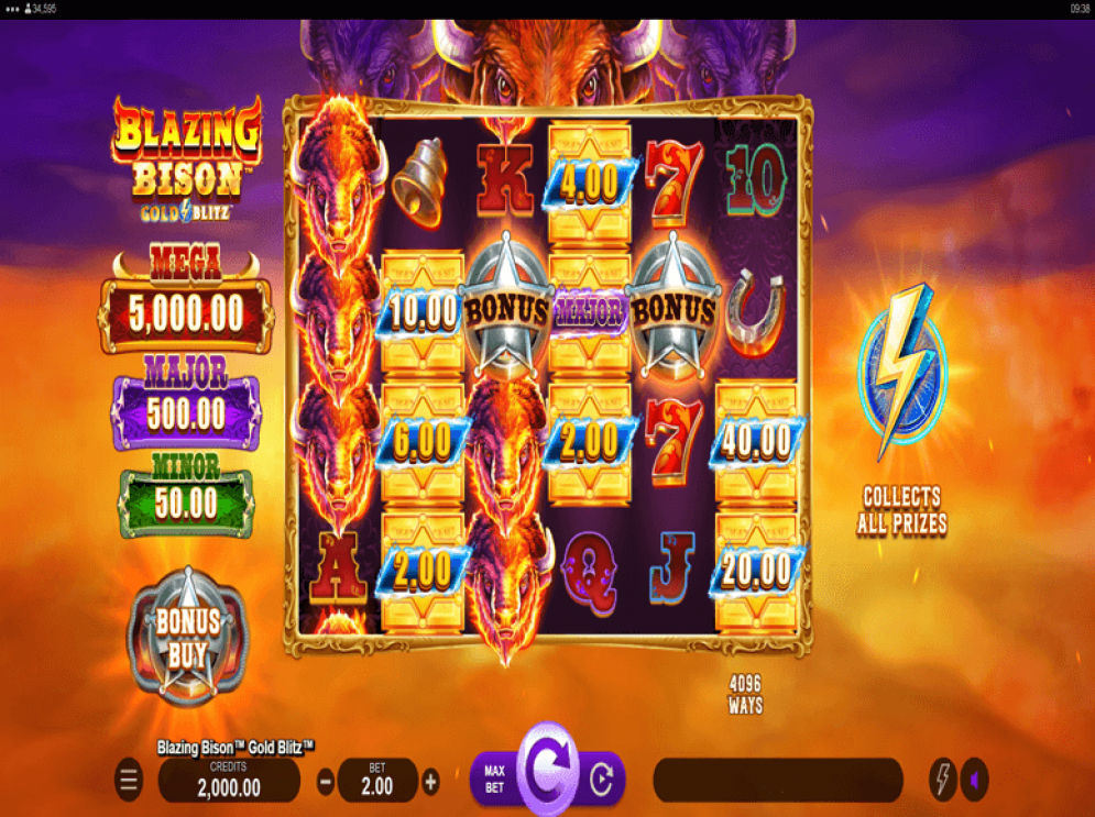 Blazing Bison Gold Blitz Slot Review + Free Demo 🎰