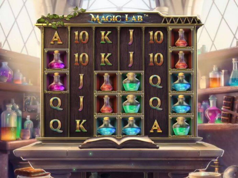 Magic Lab Machine Magic Lab (NetEnt) Slot Review + Free Demo 2026 🎰