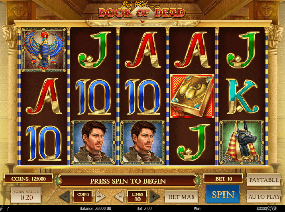 Book of Dead Slot Game