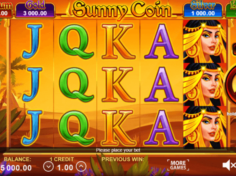 Sunnybet játék képerny?képe