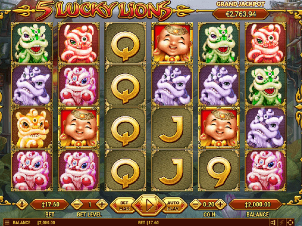 Artwork 5 Lucky Lions