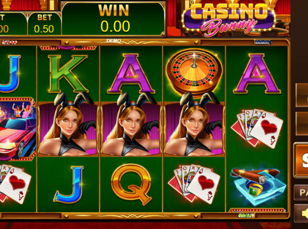 Kanintemat slotspel – färgstark spelruta