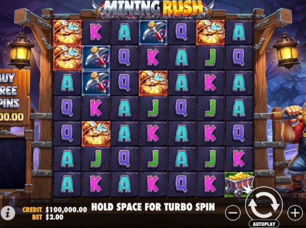 Mining Upstart slot