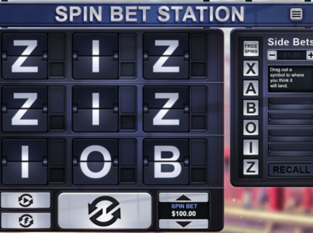 Spinbet gaming interface