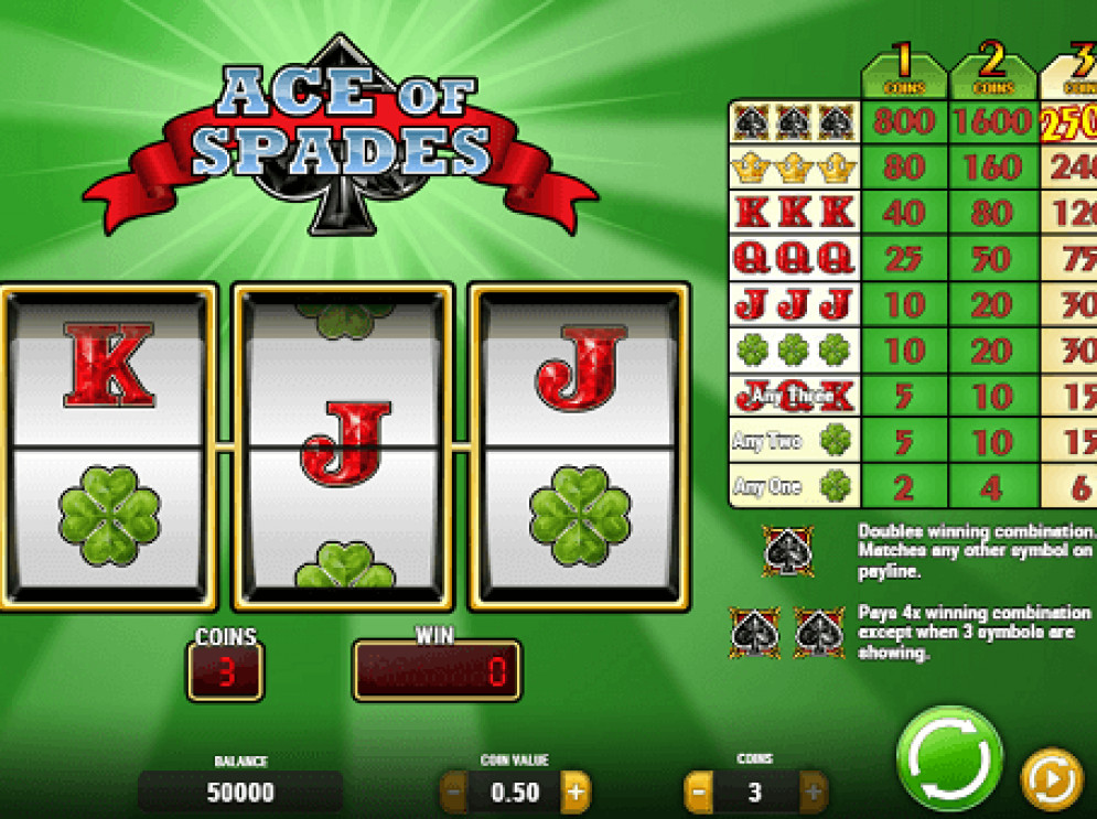 Ace of Spades Slot Review 🎰 2022 | GoodLuckMate