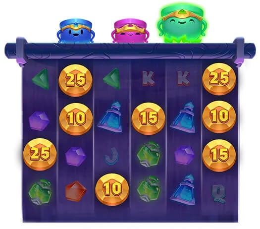 3 Magic Pots cash frenzy