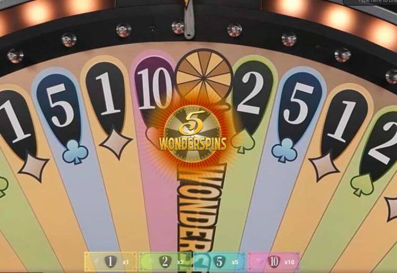 Adventures Beyond Wonderland Wonderspins Bonus