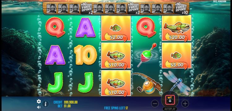 Big Bass Bonanza 1000 money symbols