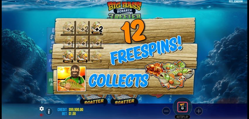 Big Bass Bonanza 3 Reeler free spins