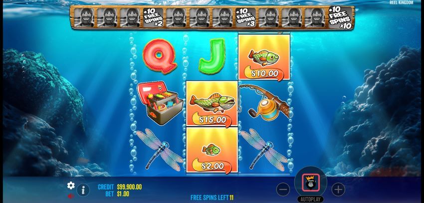 Big Bass Bonanza 3 Reeler money symbols