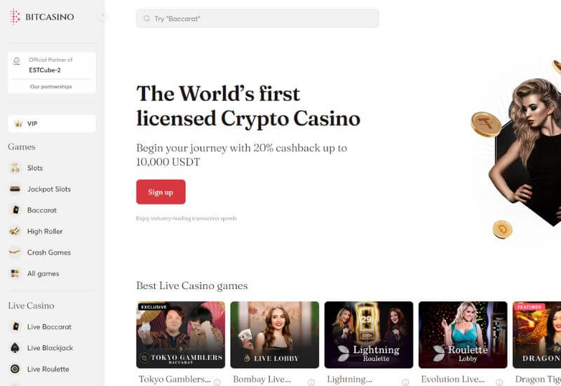 Bitcasino crypto casino
