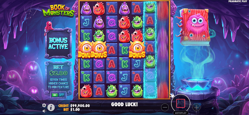 Book of Monsters scatters