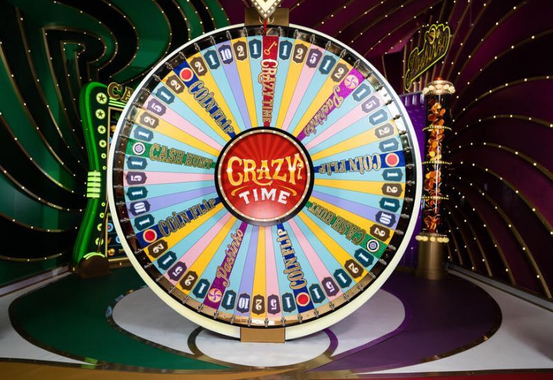 Crazy Time live casino game