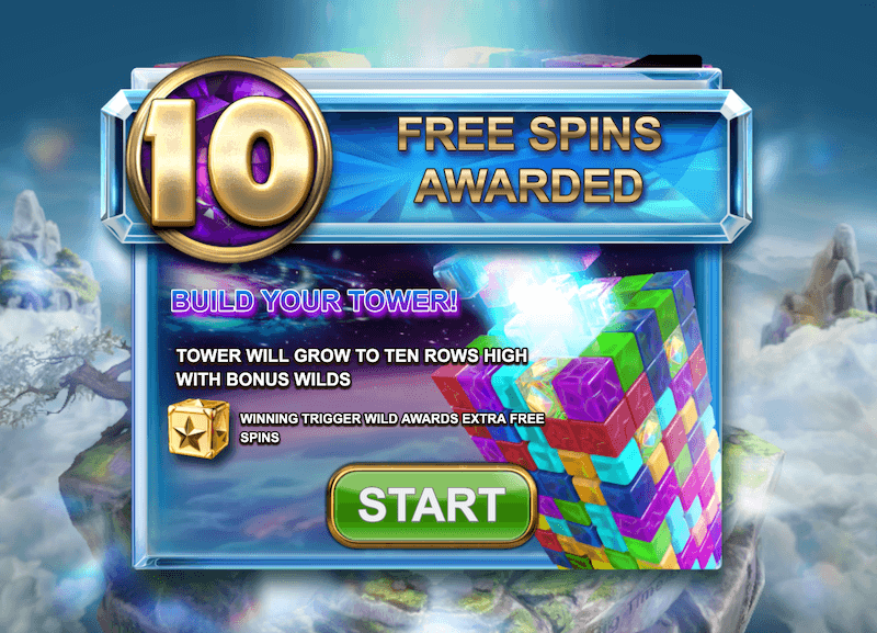 Crystal Towers free spins