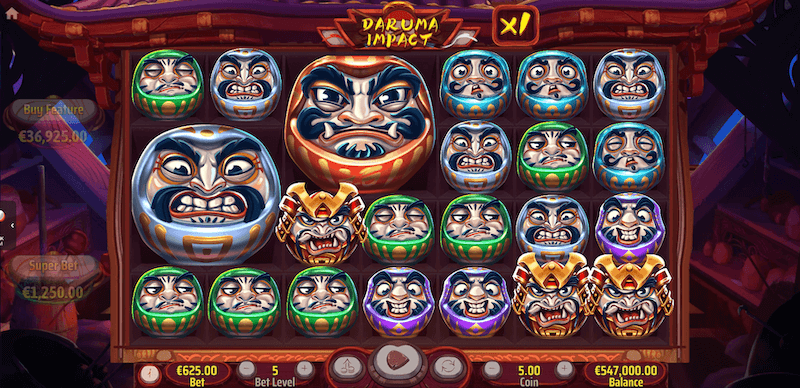 Daruma Impact Mega Symbols