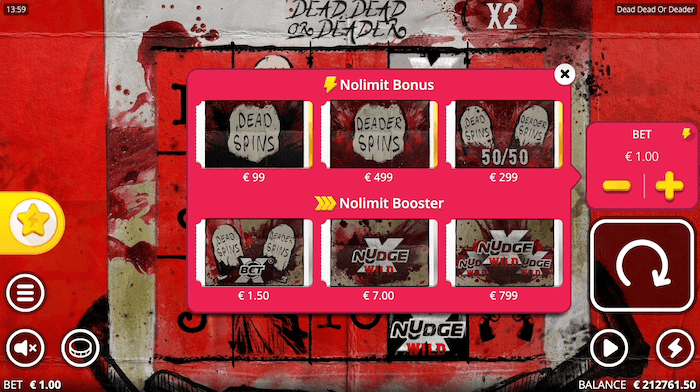 Dead, Dead or Deader Bonus Buy