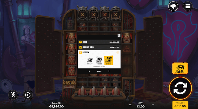Devil’s Finger bonus buy