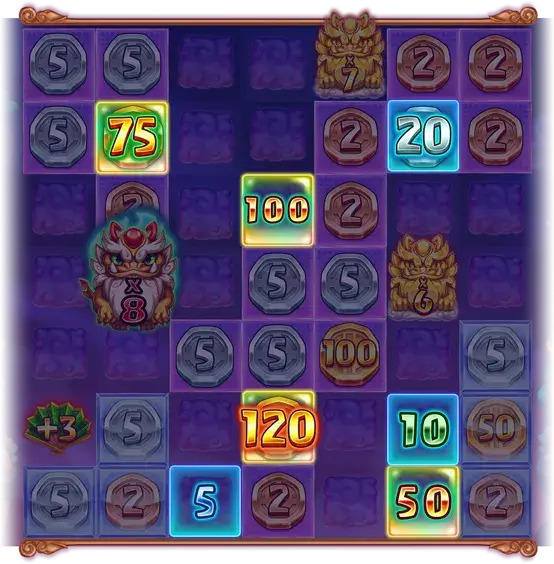 Dragon Hopper Bubble Feature