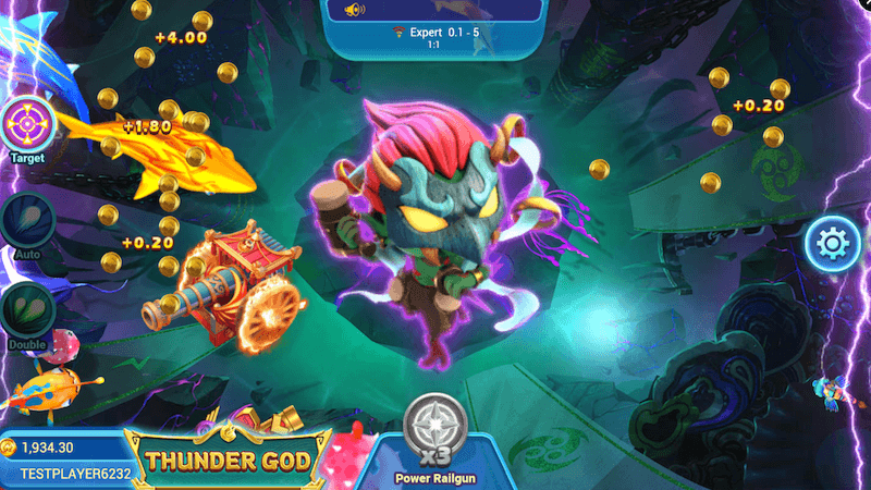 Fishing Legend thunder god bonus