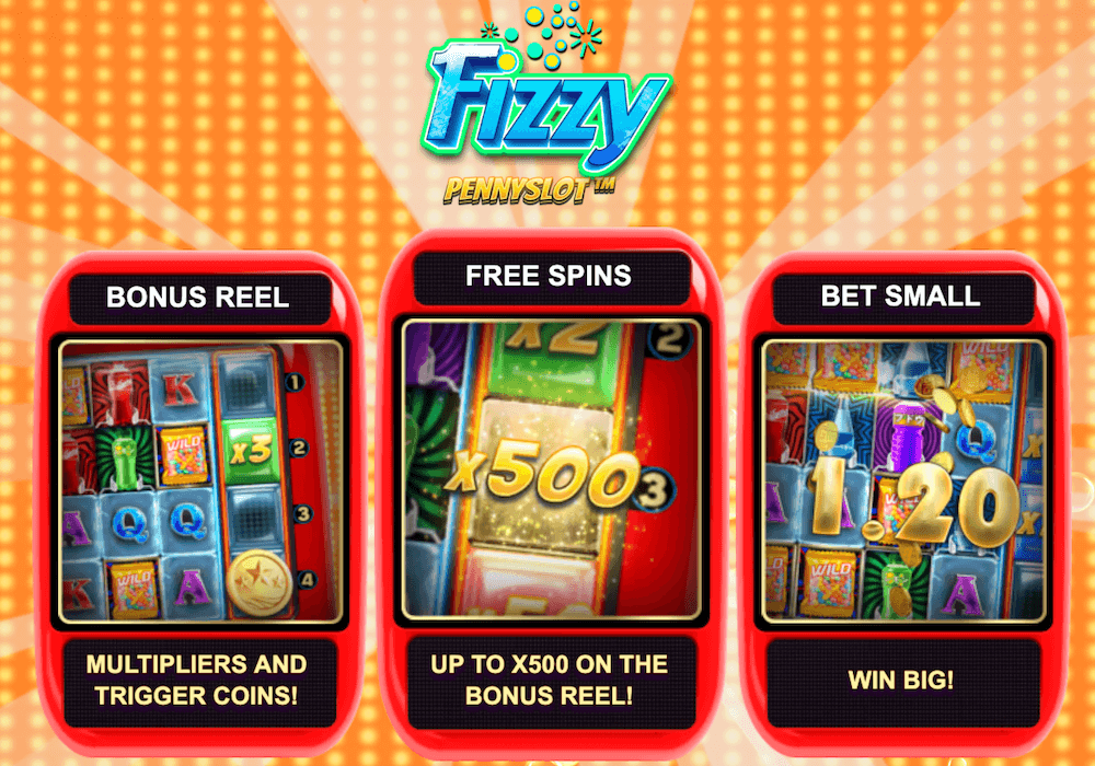 Fizzy Pennyslot bonus features
