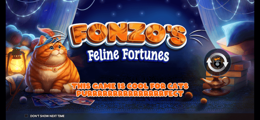 Fonzo’s Feline Fortunes online slot game