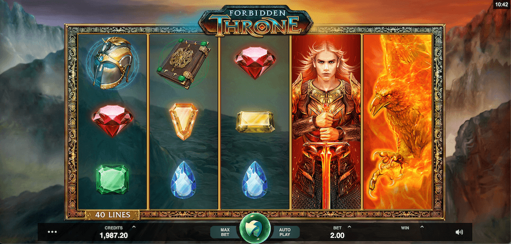 Forbidden Throne slot from Mahi Gaming