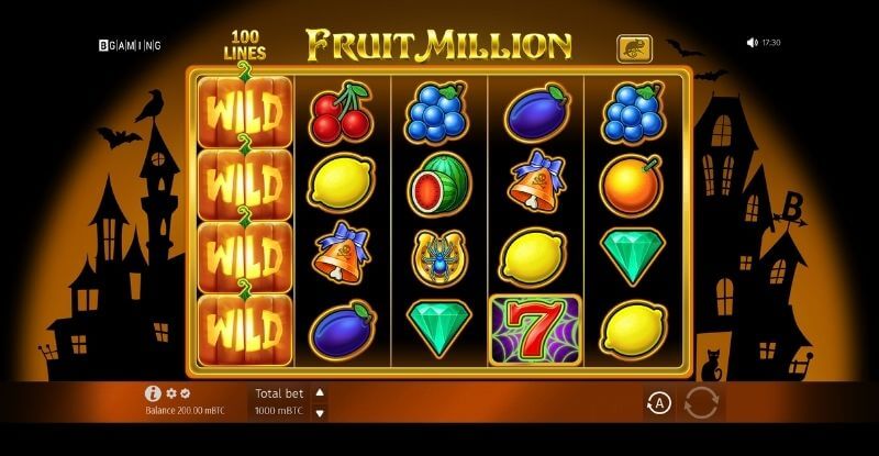BGaming Launches Halloween Edition of Fruit Million