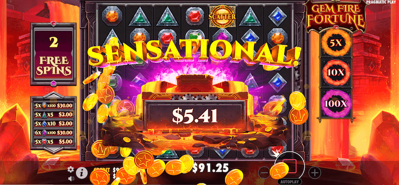 Gem Fire Fortune big win