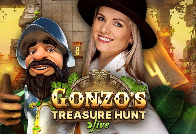 Gonzo&rsquo;s Treasure Hunt Live Casino Game Show