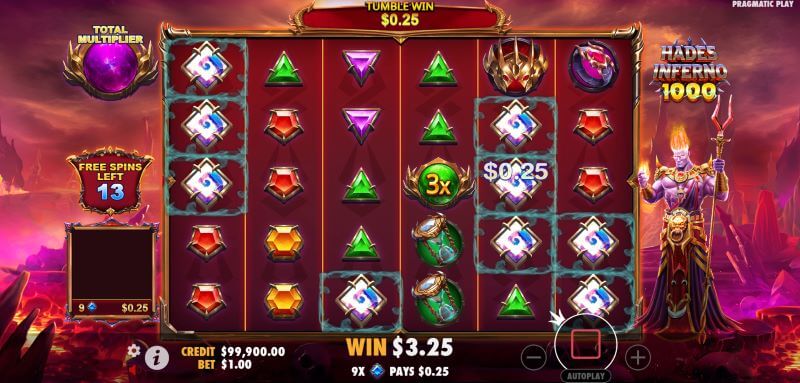Hades Inferno 1000 multiplier symbols