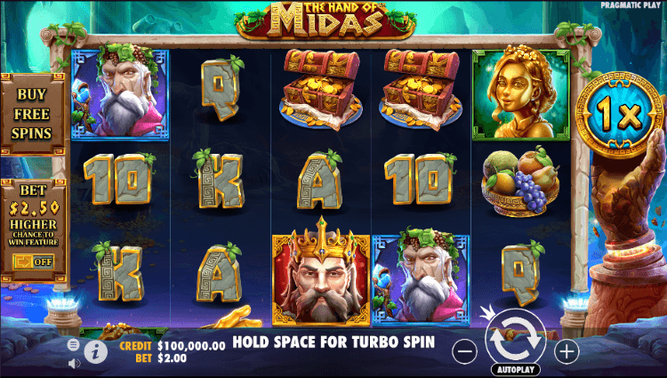 The Hand of Midas by Pragmatic Play
