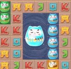 Happy Neko expanding symbols merge