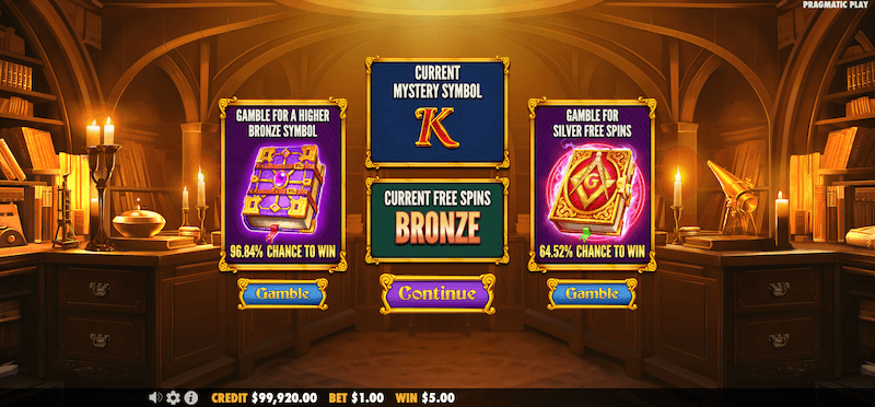 John Hunter and Galileo's Secrets free spins gamble