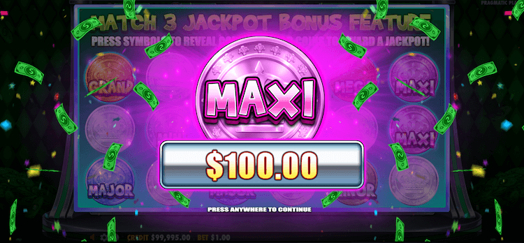 Joker's Jewels Cash jackpot big win