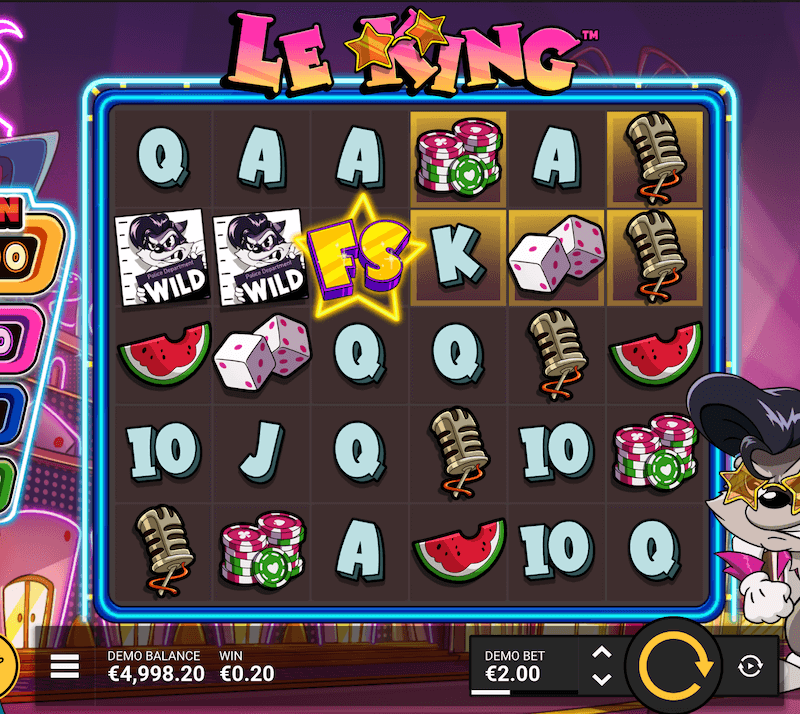 Le King Golden Squares